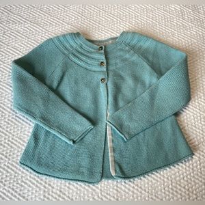 Mini Boden Teal Kids Sweater